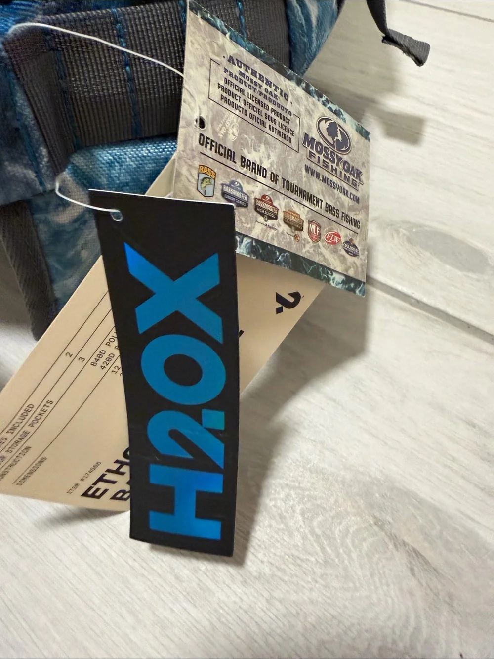 H2OX Ethos Camo Soft Tackle Storage Pack
